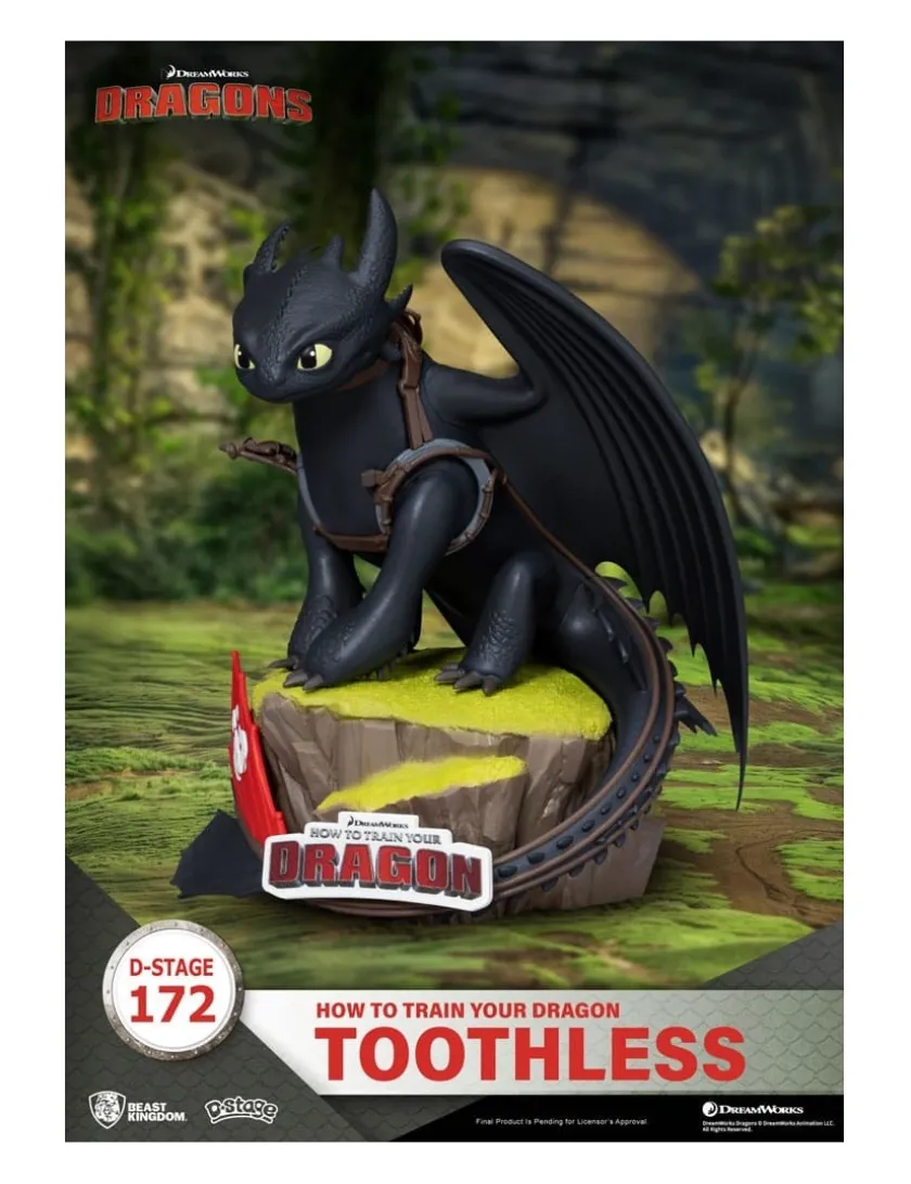 Beast Kingdom D-Select D-172 How To Train Your Dragon Toothless