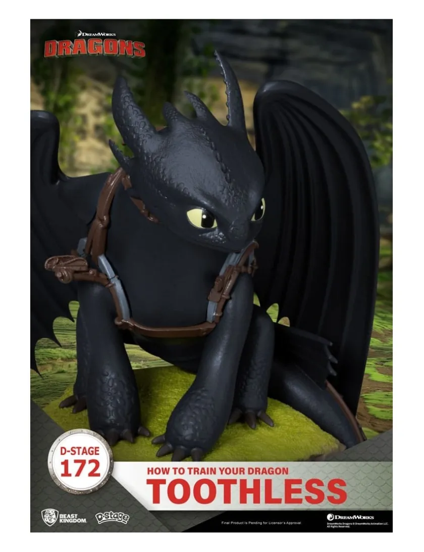 Beast Kingdom D-Select D-172 How To Train Your Dragon Toothless