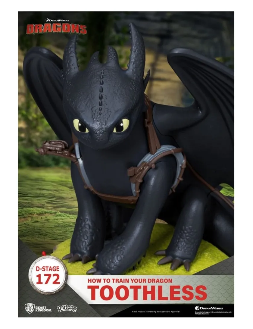 Beast Kingdom D-Select D-172 How To Train Your Dragon Toothless