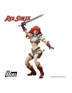 Boss Fight Studio H.A.C.K.S. Figure Red Sonja 50th Anniversary Epic