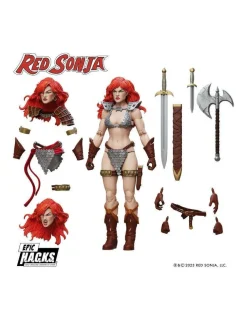 Boss Fight Studio H.A.C.K.S. Figure Red Sonja 50th Anniversary Epic