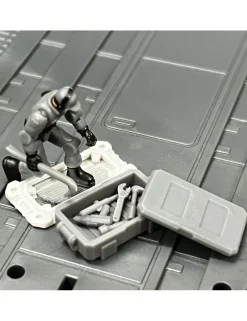 Diaclone Dia-nauts Maintence Crew Set