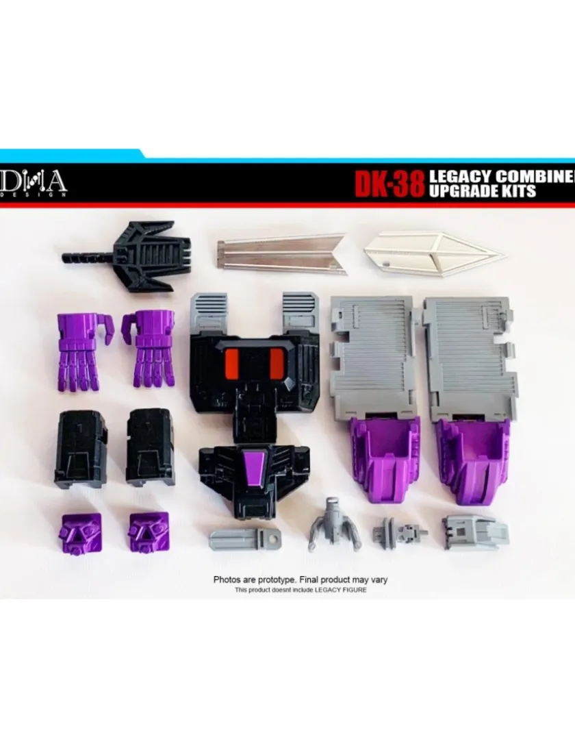 DNA Design DK-38 Upgrade Kit for Transformers Legacy Motormaster & Menasor