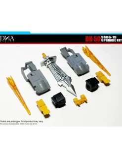 DNA Design DK-50 Upgrade Kit for Transformers Studio Series 86-19 Leader Dinobot Snarl