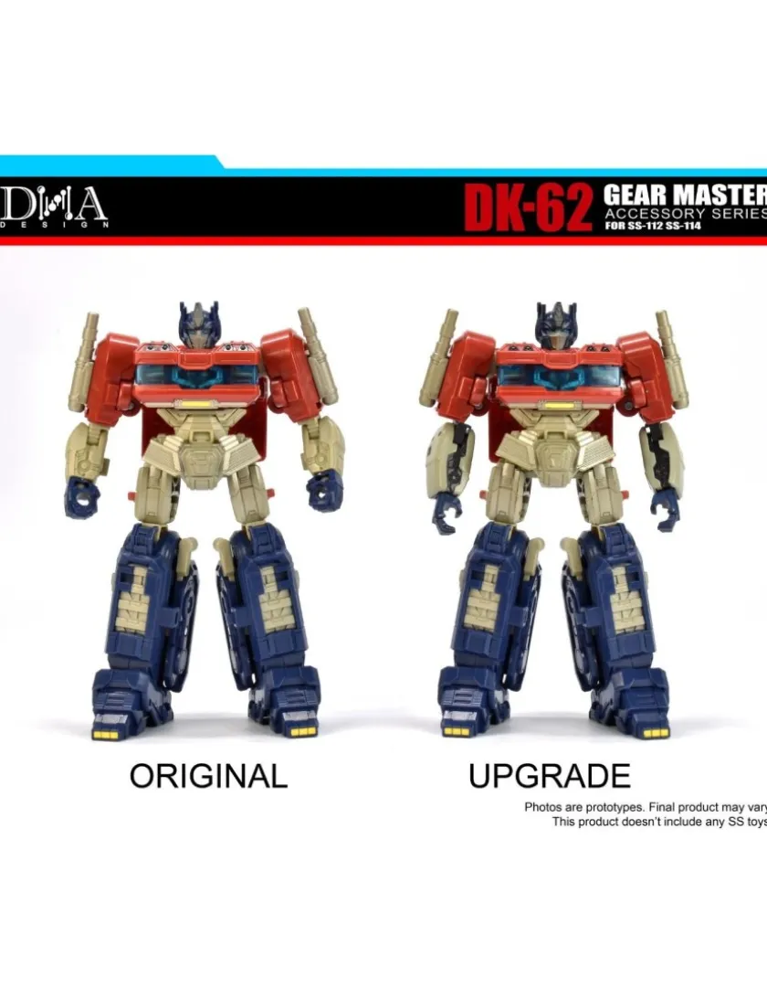 DNA Design DK-62 Upgrade Kit for Gear Master SS-112 & SS-114