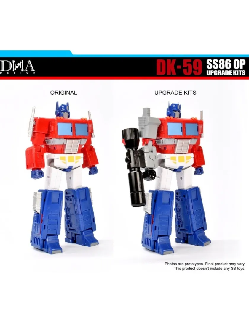 DNA Design DK-59 Upgrade Kits for Studio Series 86-31 Commander Class Optimus Prime