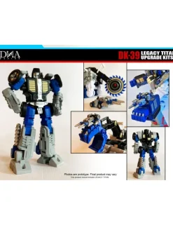 DNA Design DK-39 Upgrade Kit for Transformers Legacy Titan Cybertron Universe Metroplex