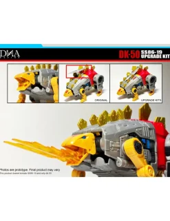 DNA Design DK-50 Upgrade Kit for Transformers Studio Series 86-19 Leader Dinobot Snarl