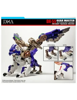 DNA Design DK-55 Upgrade Kit for Legacy Tigerhawk & Silverbolt