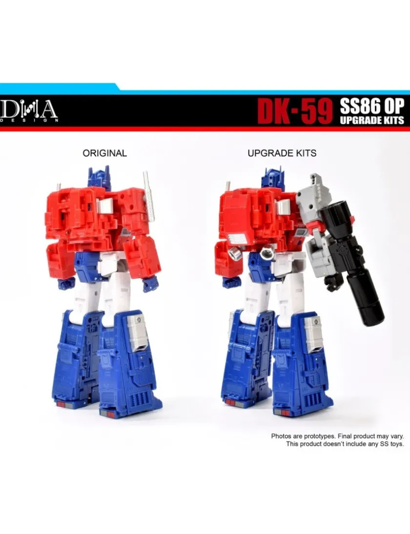 DNA Design DK-59 Upgrade Kits for Studio Series 86-31 Commander Class Optimus Prime