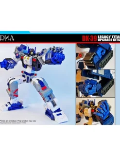 DNA Design DK-39 Upgrade Kit for Transformers Legacy Titan Cybertron Universe Metroplex