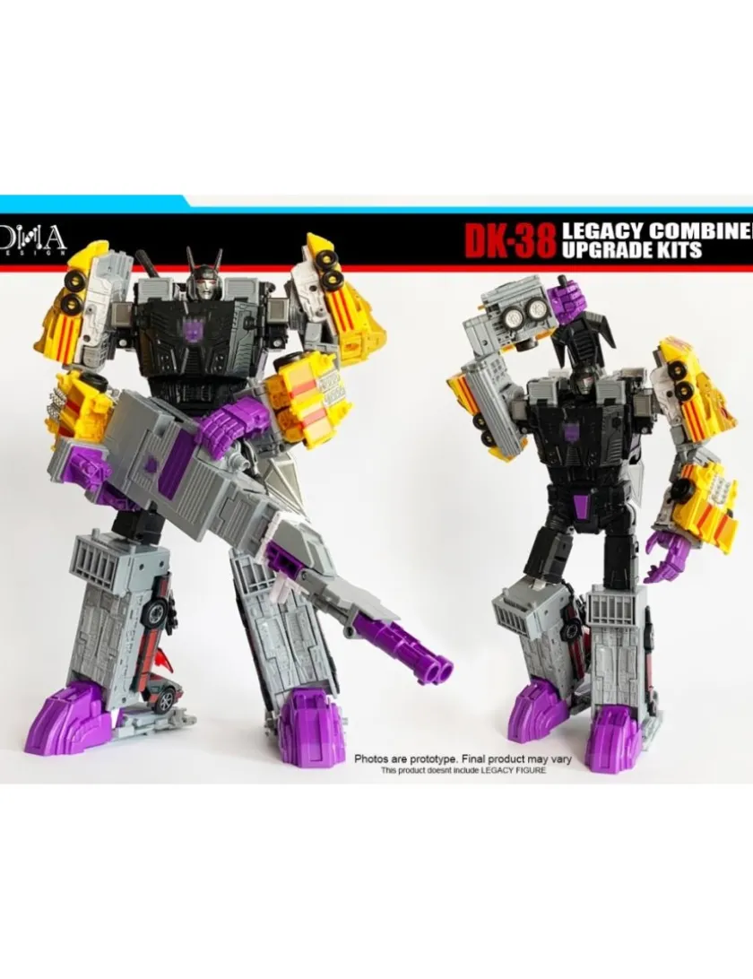 DNA Design DK-38 Upgrade Kit for Transformers Legacy Motormaster & Menasor