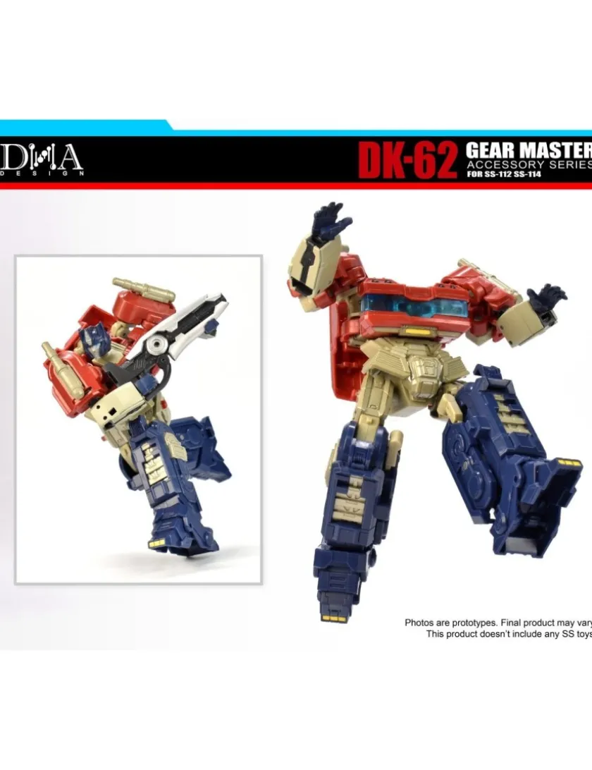 DNA Design DK-62 Upgrade Kit for Gear Master SS-112 & SS-114