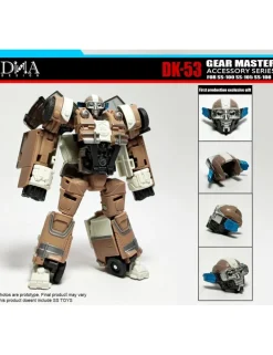 DNA Design DK-53 Upgrade Kit for Studio Series, Wheeljack, Bumblebee and Mirage