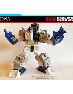 DNA Design DK-39 Upgrade Kit for Transformers Legacy Titan Cybertron Universe Metroplex
