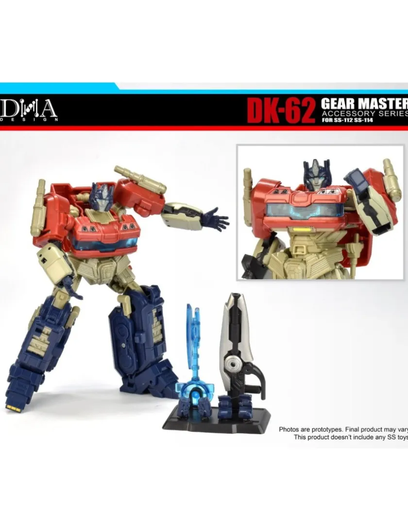 DNA Design DK-62 Upgrade Kit for Gear Master SS-112 & SS-114