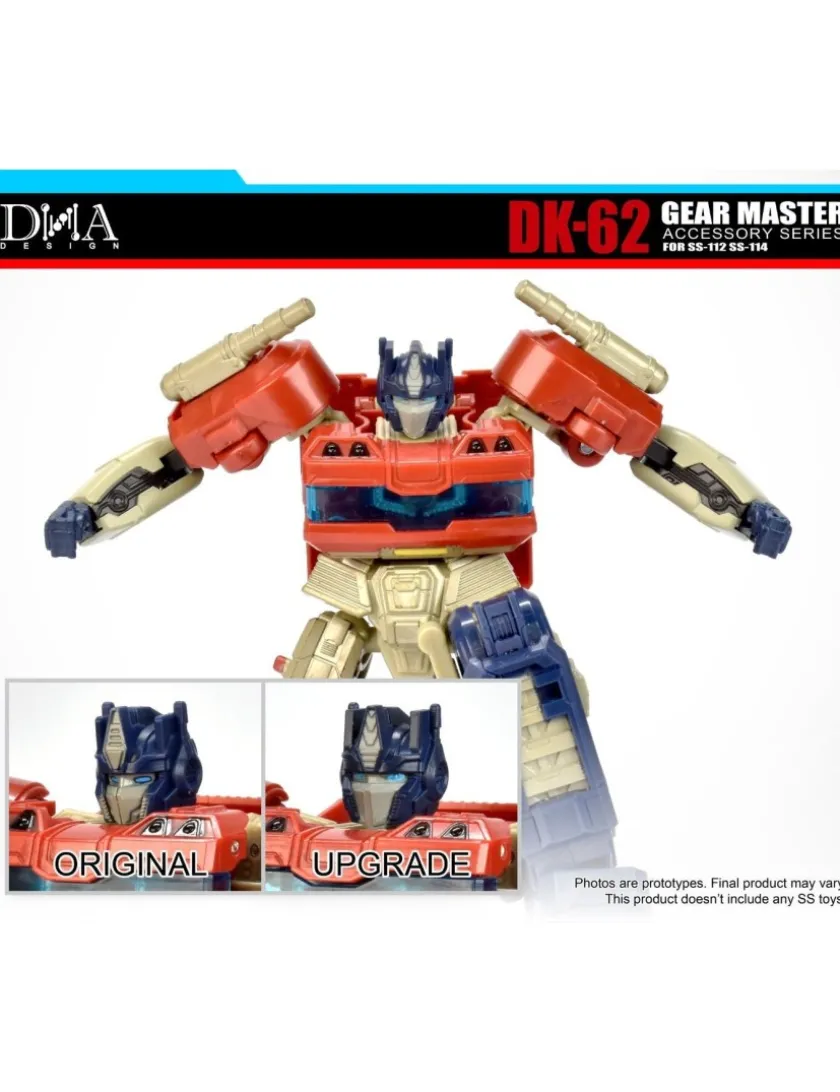 DNA Design DK-62 Upgrade Kit for Gear Master SS-112 & SS-114