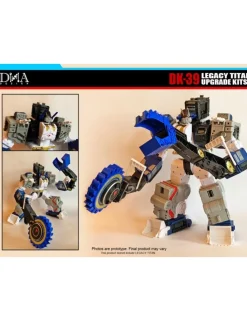 DNA Design DK-39 Upgrade Kit for Transformers Legacy Titan Cybertron Universe Metroplex