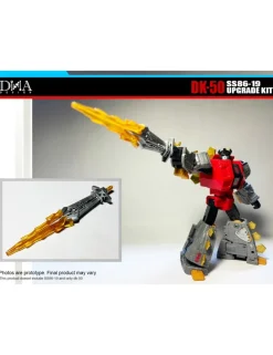 DNA Design DK-50 Upgrade Kit for Transformers Studio Series 86-19 Leader Dinobot Snarl