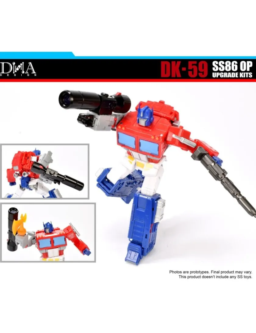 DNA Design DK-59 Upgrade Kits for Studio Series 86-31 Commander Class Optimus Prime