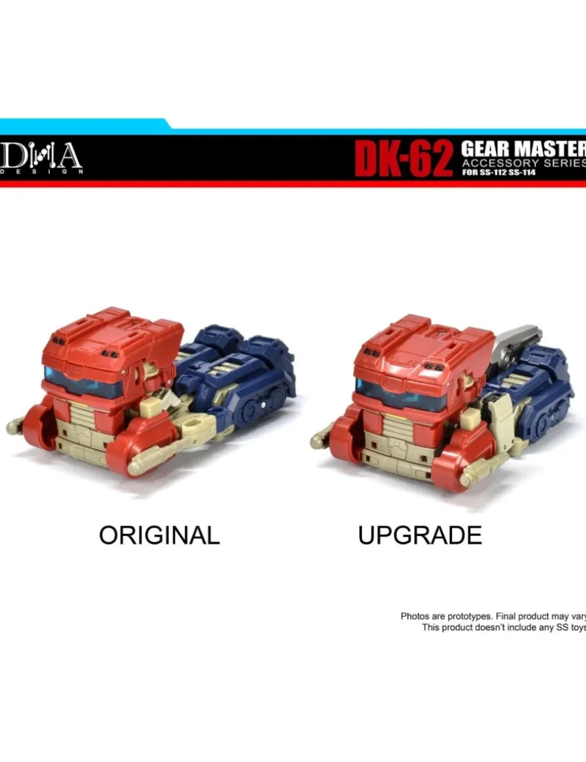 DNA Design DK-62 Upgrade Kit for Gear Master SS-112 & SS-114