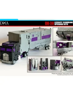 DNA Design DK-38 Upgrade Kit for Transformers Legacy Motormaster & Menasor