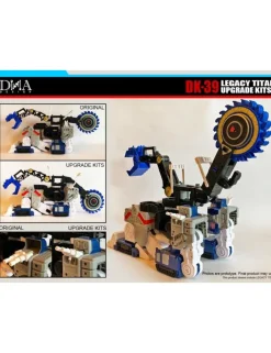 DNA Design DK-39 Upgrade Kit for Transformers Legacy Titan Cybertron Universe Metroplex