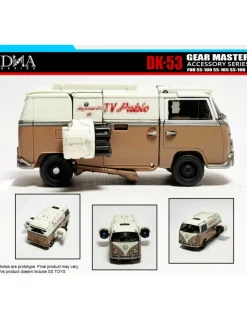 DNA Design DK-53 Upgrade Kit for Studio Series, Wheeljack, Bumblebee and Mirage