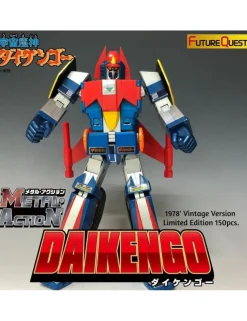 Evolution Toy Future Quest Super Metal Action Uchu Majin Daikengo 1978 Vintage Version