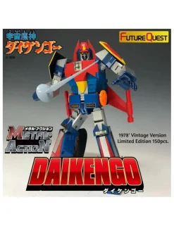 Evolution Toy Future Quest Super Metal Action Uchu Majin Daikengo 1978 Vintage Version
