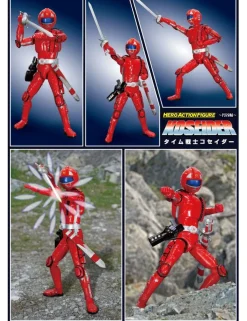 Evolution Toy Hero Action Figure Dinosaur War Koseidon Human Cannon Time Warrior Koseider