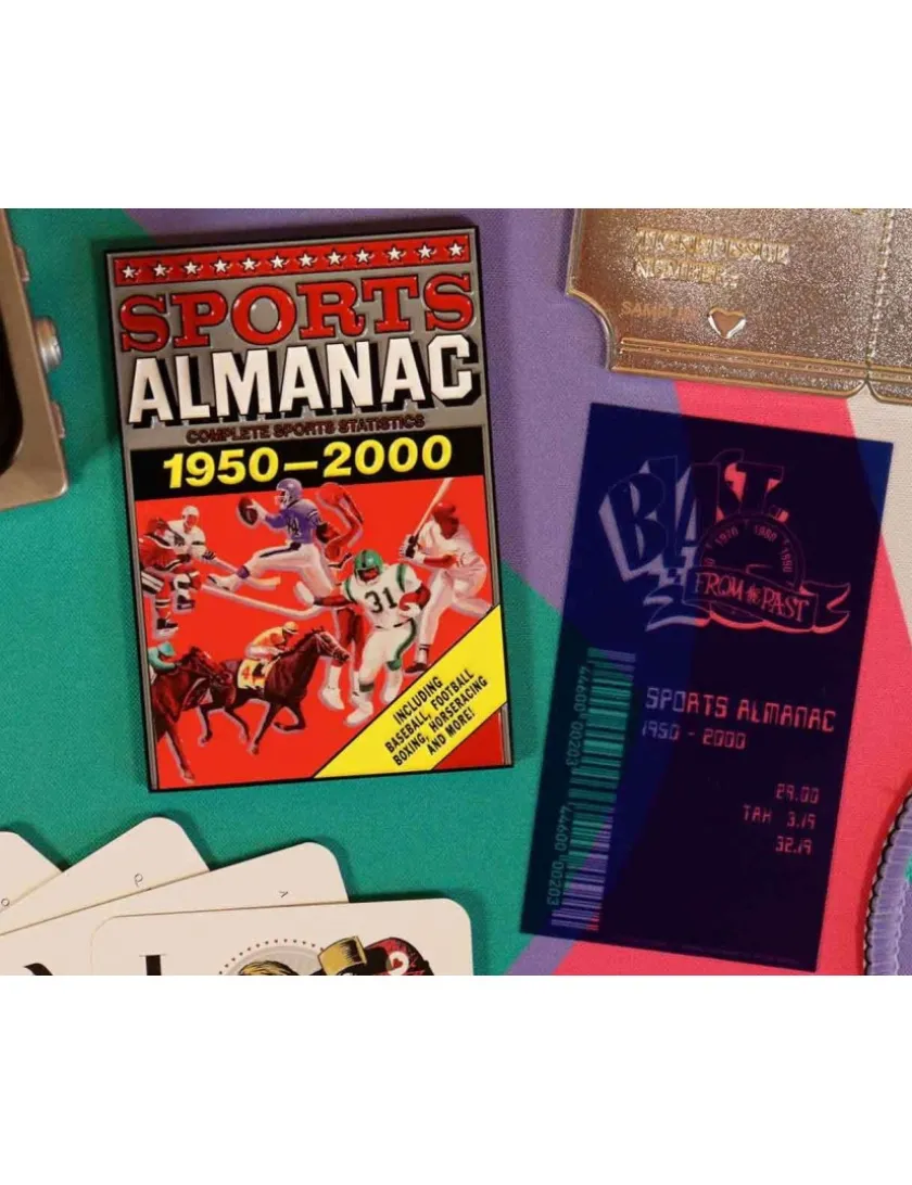 Fanattik Back to the Future Sports Almanac Ingot Limited Edition