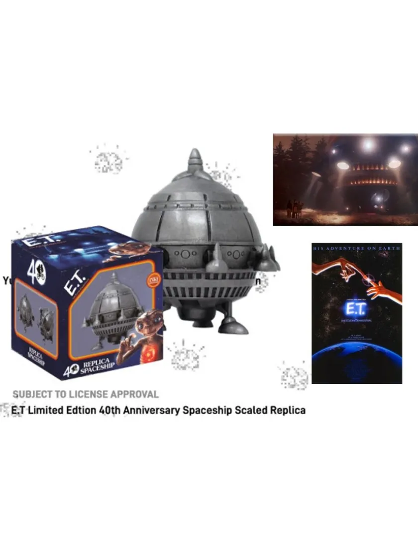 Fanattik E.T. The Extra-Terrestrial 40th Anniversary Spaceship Replica