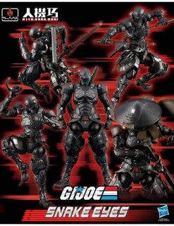 Flame Toys Hito Kara Kuri Series G.I. Joe Snake Eyes
