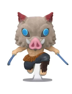 Funko POP! Animation 875 Demon Slayer Kimetsu No Yaiba Inosuke Hashibira Flocked Special Edition