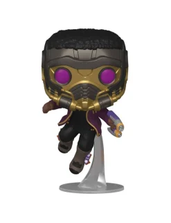 Funko POP! Marvel 871 What If...? T'Challa Star-Lord