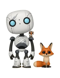 Funko POP! Movies Wild Robot Roz with Brightbill & Fink