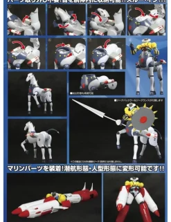 Future Quest Grand Action Big Size Model Kotetsu Jeeg & Pantheroid & Marine Parts