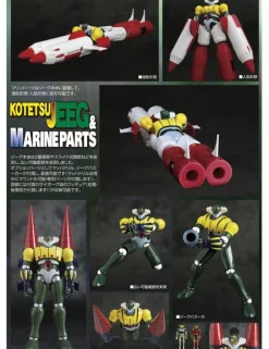 Future Quest Grand Action Big Size Model Kotetsu Jeeg & Pantheroid & Marine Parts