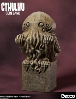 Gecco Cthulhu Stone Color Coin Bank