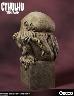 Gecco Cthulhu Stone Color Coin Bank
