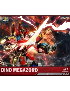 Gilgal Toys Metal Pro Mighty Morphin Power Rangers Dino Megazord