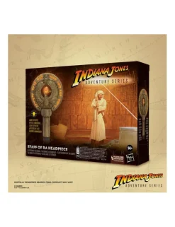 Hasbro Indiana Jones Adventure Series Premium Artifacts Staff of Ra Talisman