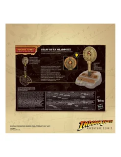 Hasbro Indiana Jones Adventure Series Premium Artifacts Staff of Ra Talisman