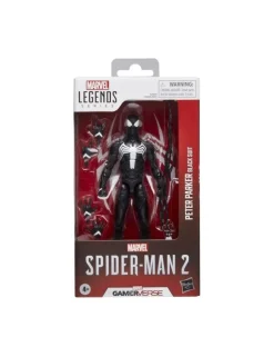 Hasbro Marvel Legends Gamerverse Marvel's Spider-Man 2 Peter Parker Black Suit
