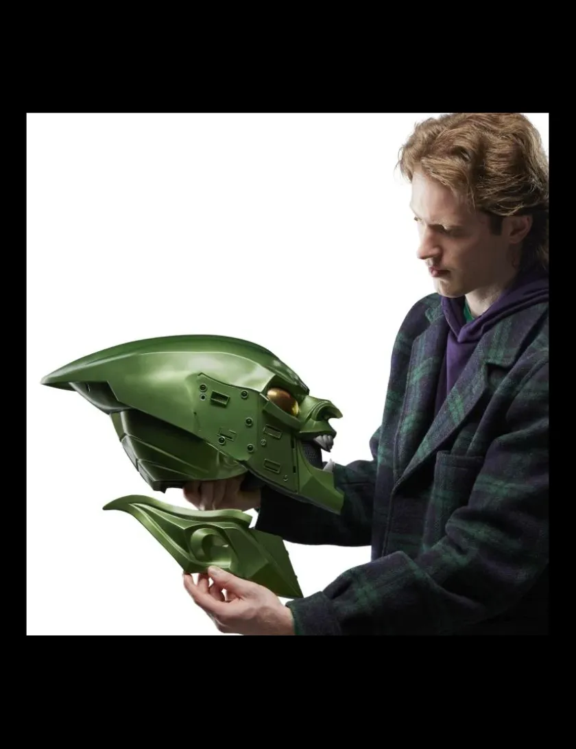 Hasbro Marvel Legends Spider-Man: No Way Home Green Goblin Electronic Power Helmet