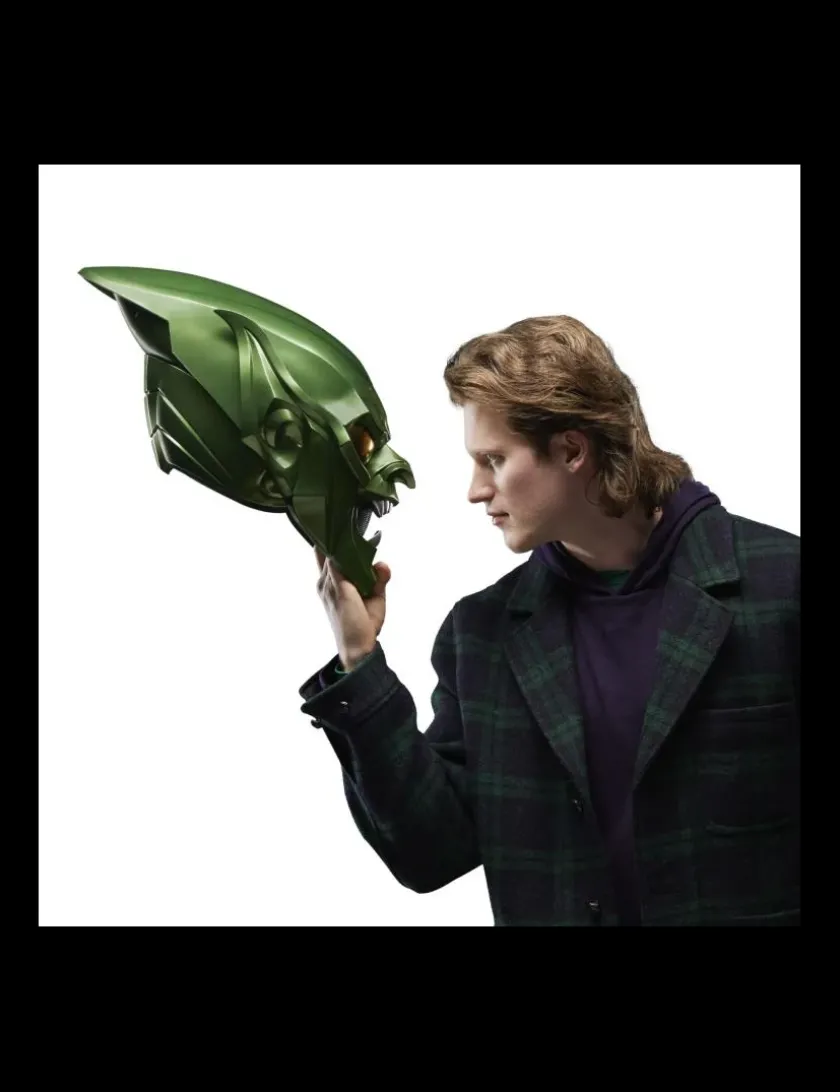 Hasbro Marvel Legends Spider-Man: No Way Home Green Goblin Electronic Power Helmet