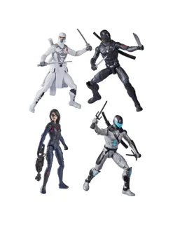 Hasbro Snake Eyes G.I. Joe Core Series Wave 1 Set of 4 Figures