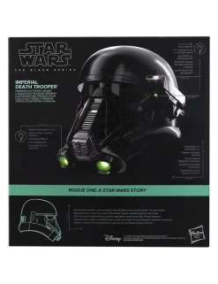 Hasbro Star Wars The Black Series Replica 1/1 Imperial Death Trooper Electronic Helmet
