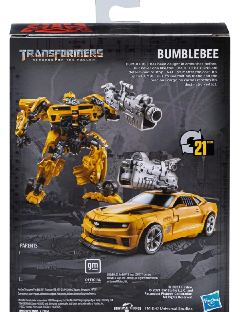 Hasbro Transformers Generations Universal Studios Revenge of the Fallen Bumblebee
